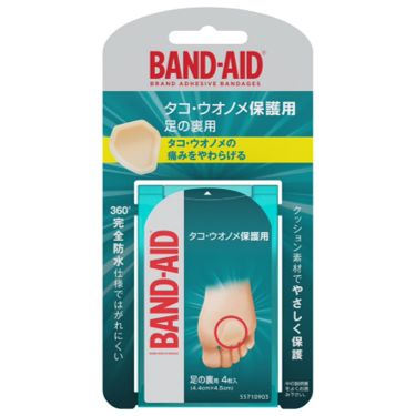 バンドエイド® タコ・ウオノメ（魚の目）保護用