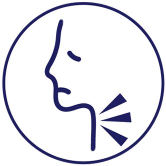 Dry or scratchy throat