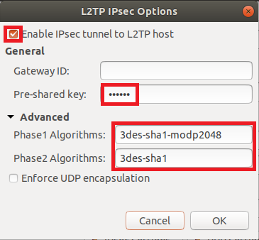 Skapa en L2TP VPN – Steg 5