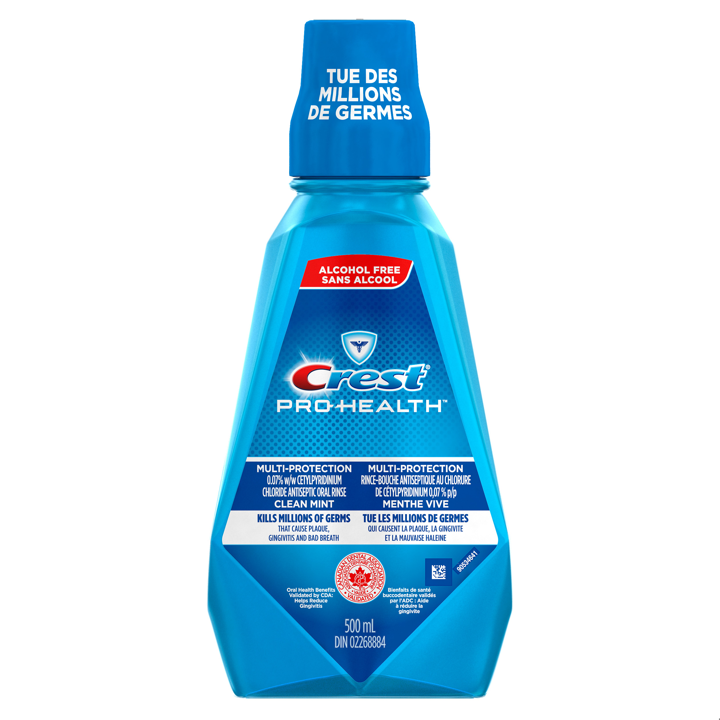 Crest Pro-Health Multi-Protection Alcohol Free Mouthwash with CPC