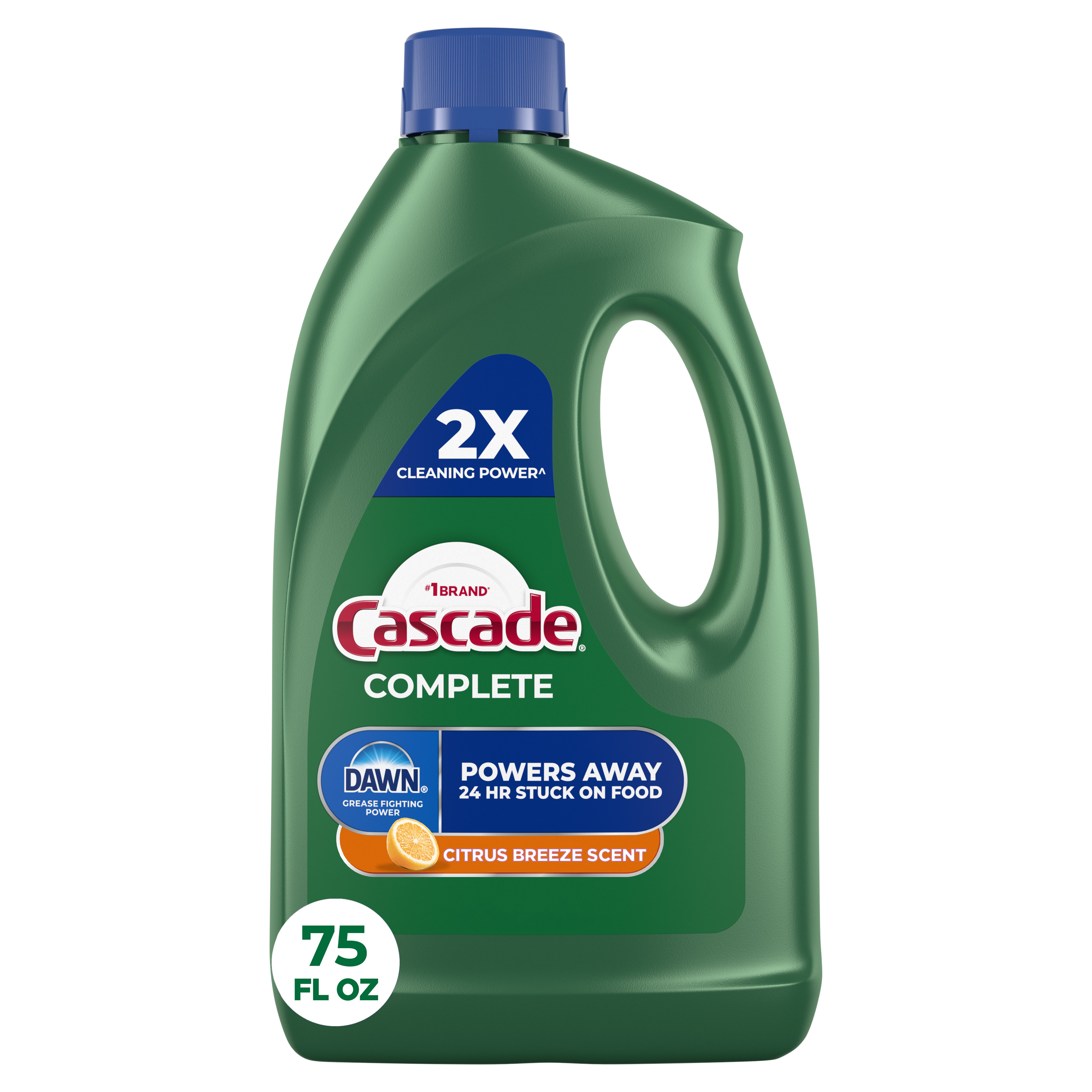 Cascade Complete Dishwasher Detergent Liquid Gel, Dish Detergent
