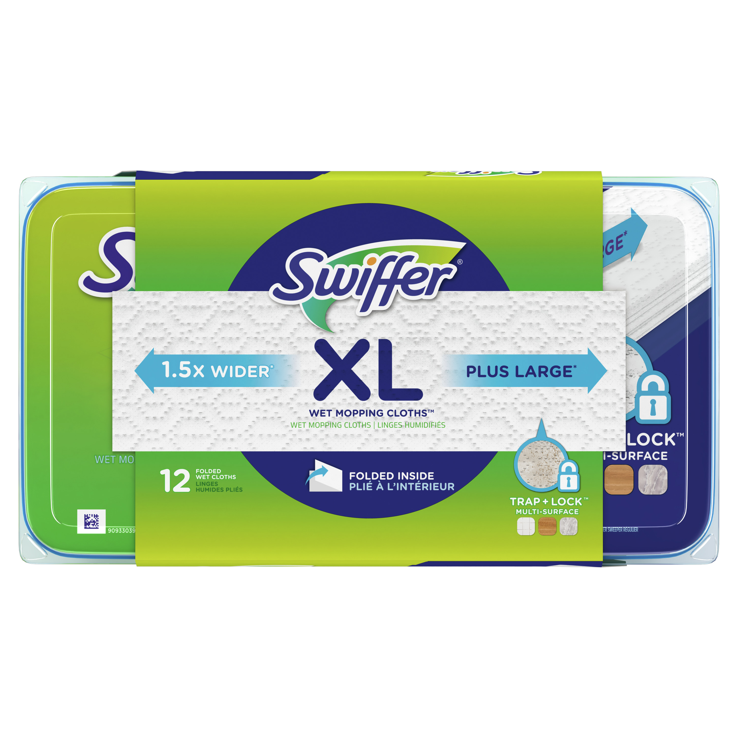 Swiffer Sweeper X-Large Wet Mopping Pad, Multi Surface Refills for Swiffer  Floor Mop, Open Window Fresh Scent, 12 Count - SmartLabel™