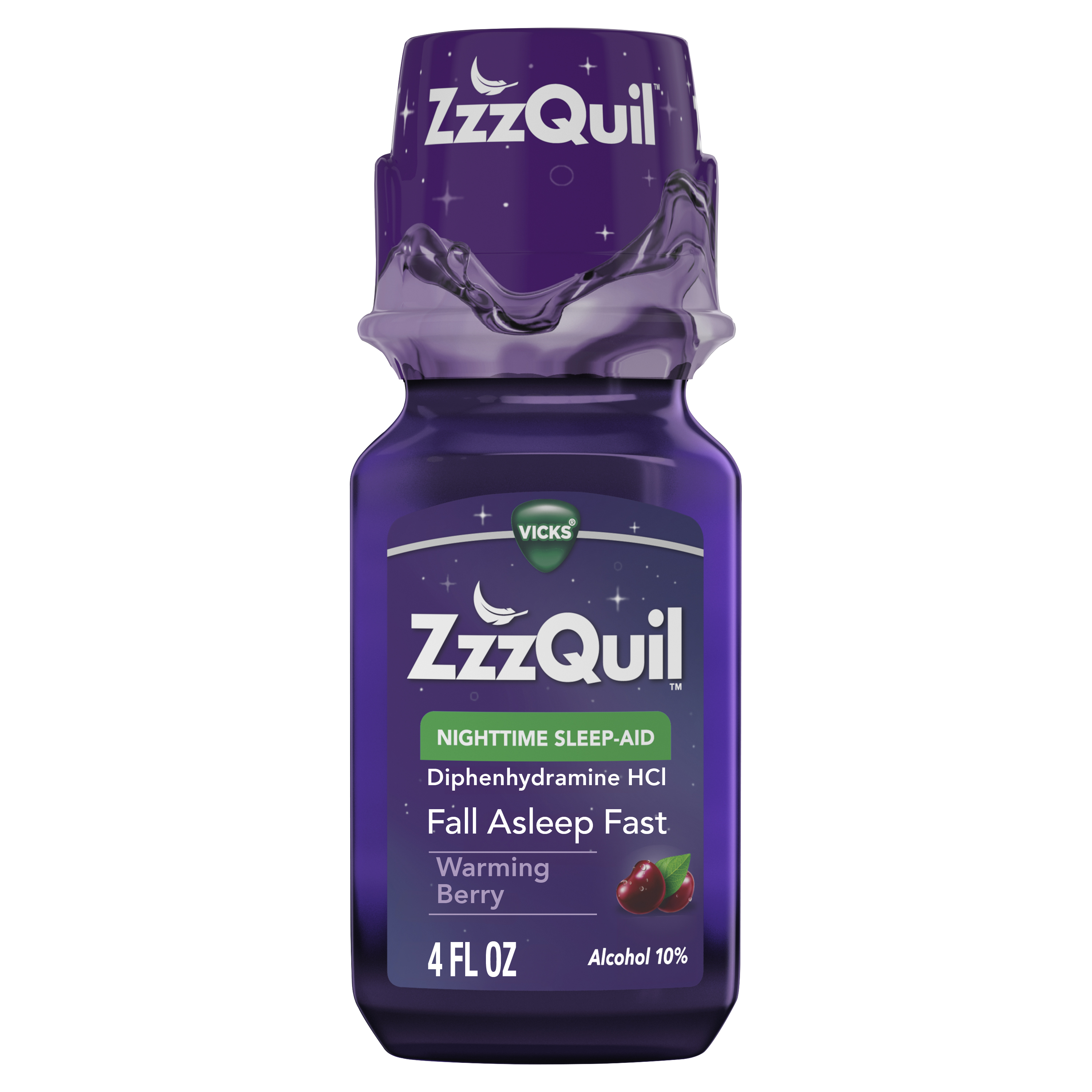 ルルレモン　SLNSH ハイネック トップス ダークパープル PURE Zzzs Liquid Melatonin Sleep Aid | ZzzQuil
