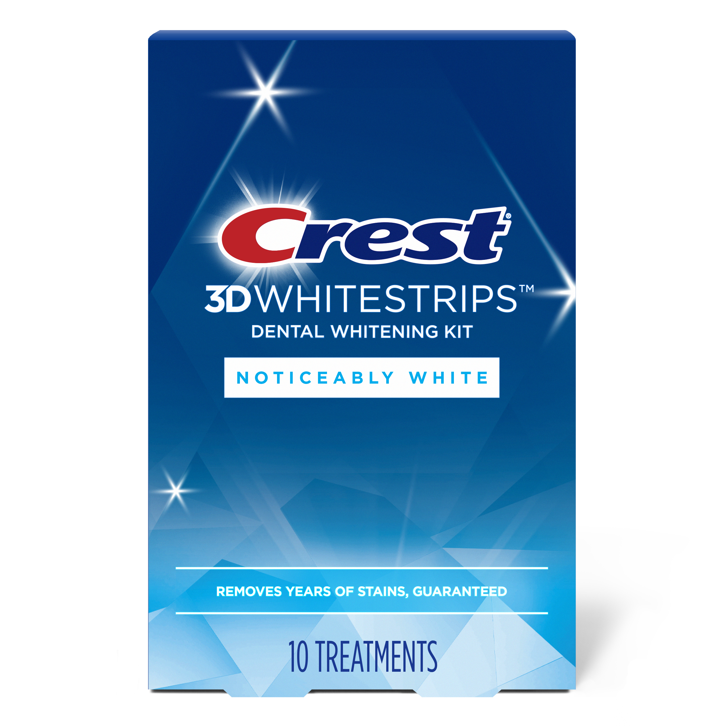 Crest 3D Whitestrips Noticeably White At-home Teeth Whitening Kit