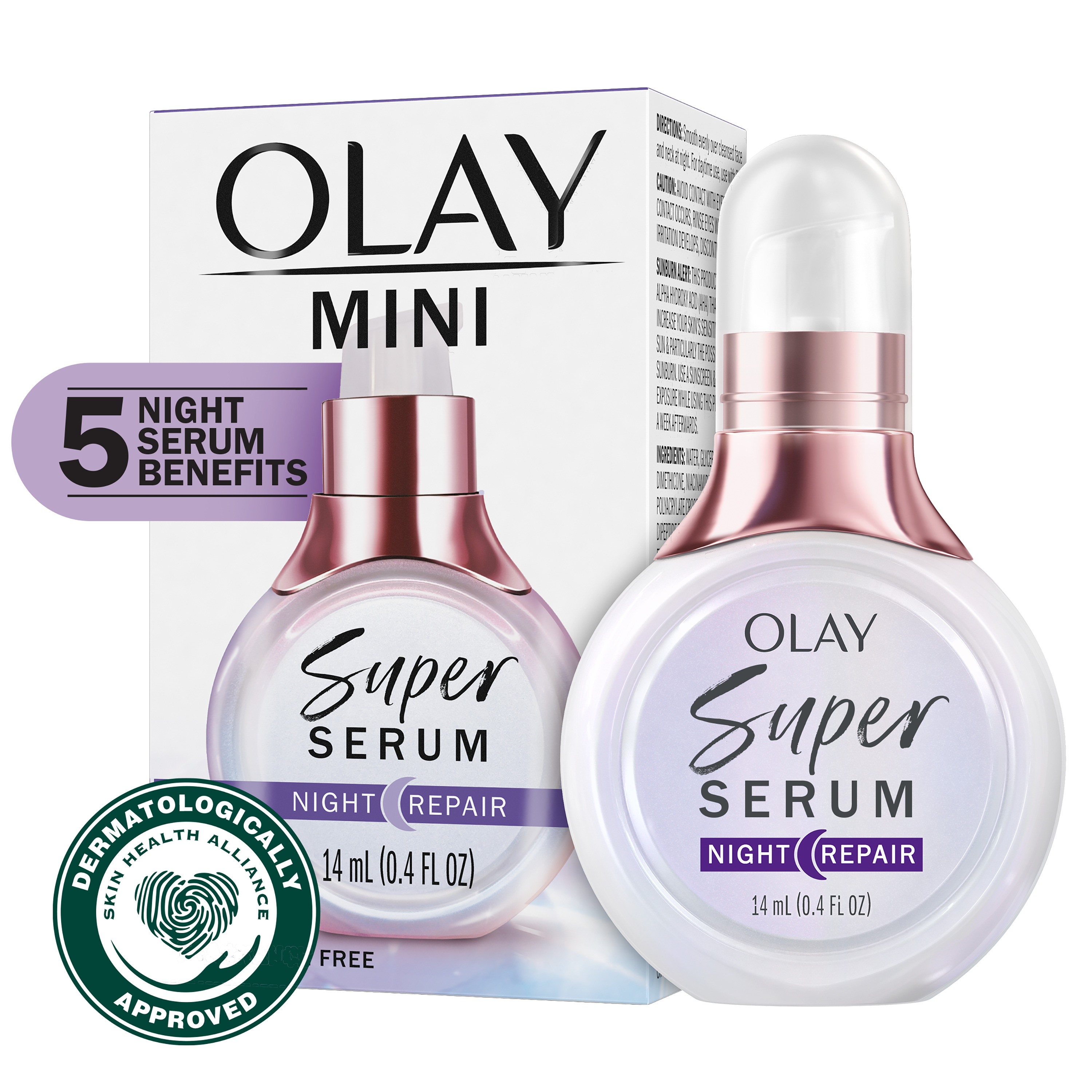 Olay Super Serum Night Repair 5-in-1 Lightweight Skin Cell 