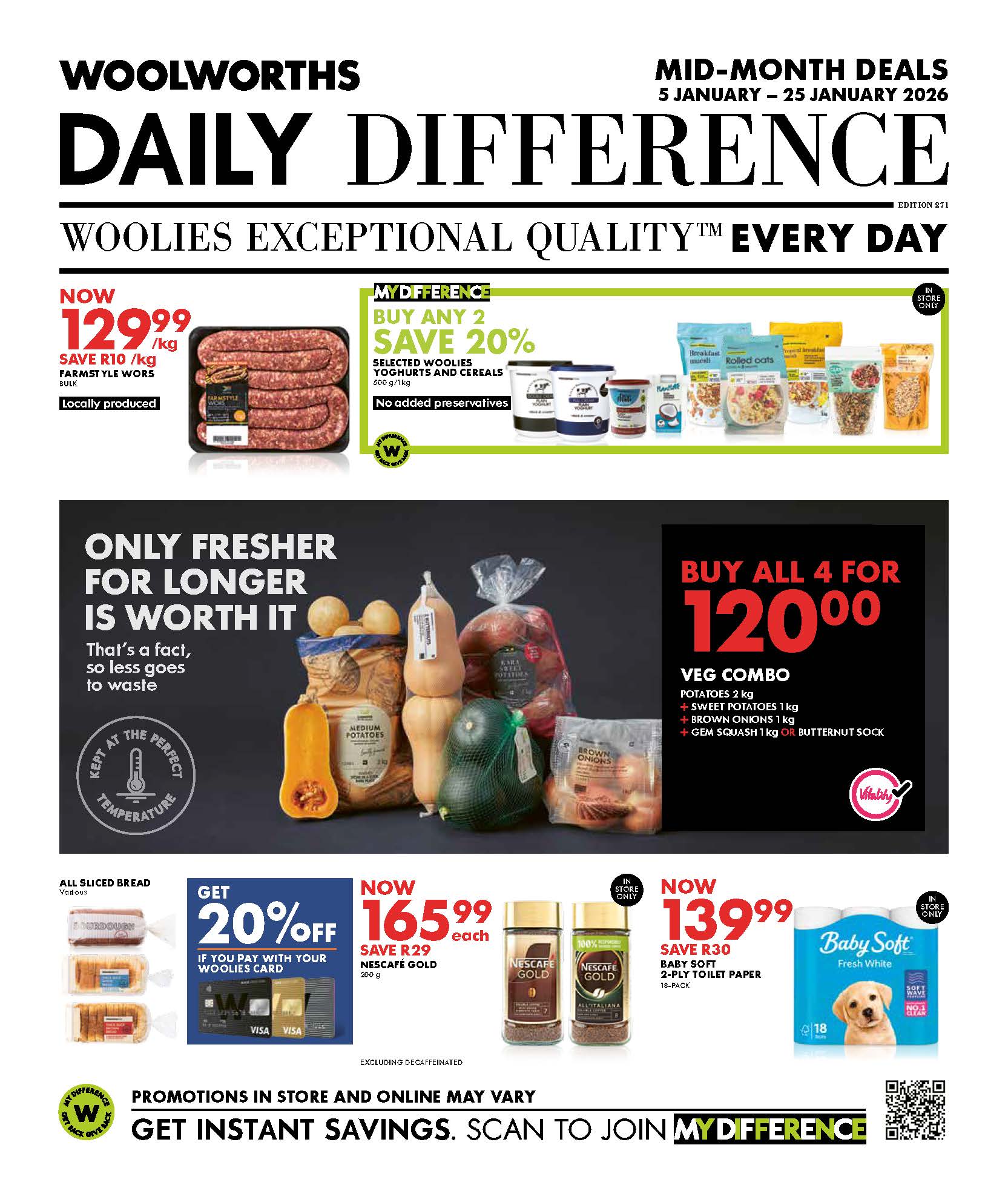 Woolworths catalogue - Woolworths KZN Daily Difference - Valid Until 25 Jan 2026 - Valid until 25 January 2026 - Available in Kwazulu-Natal