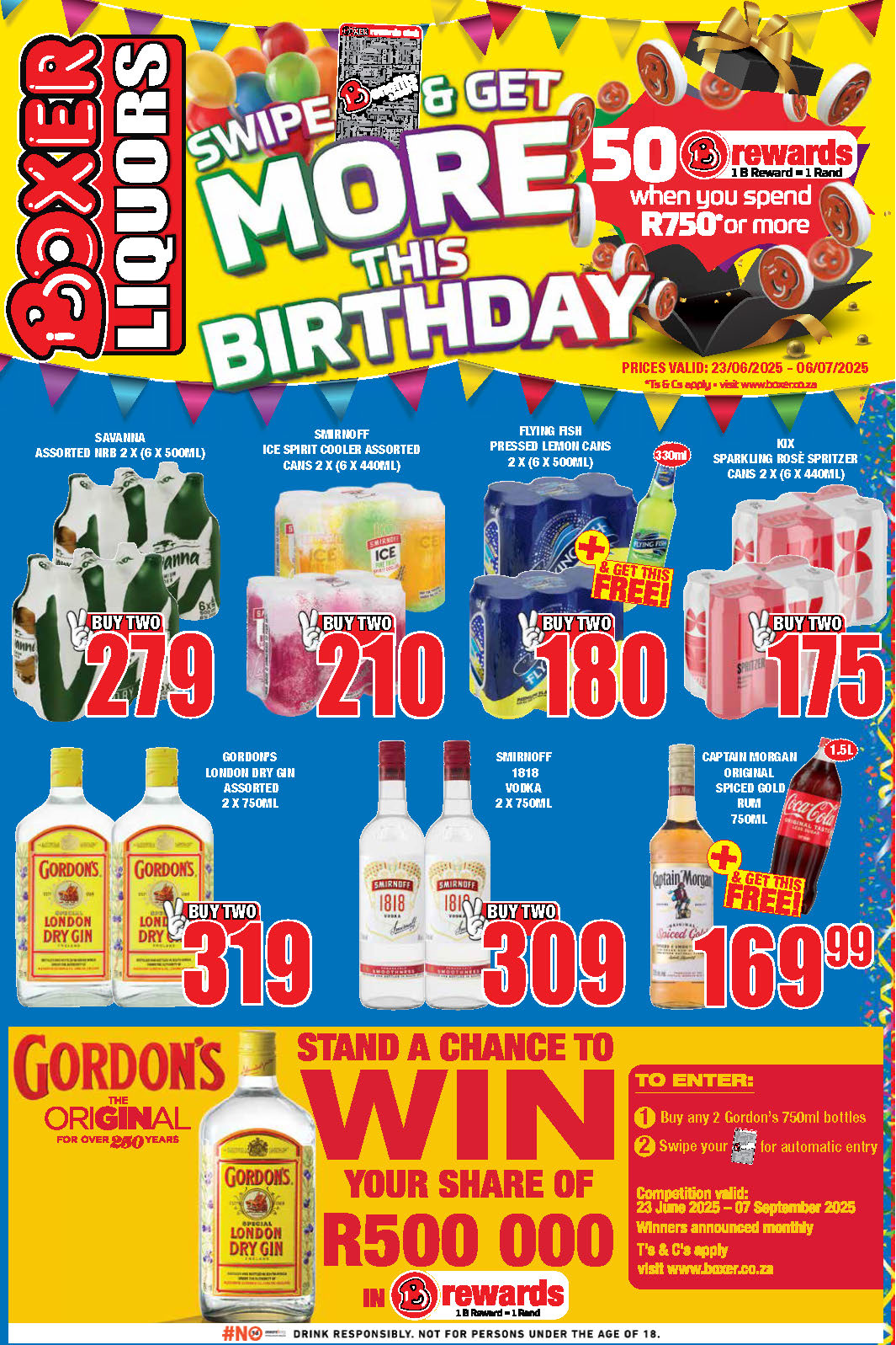 Boxer catalogue - Boxer Free State Liquor Specials - Valid Until 6 July 2025 - Valid until 6 July 2025 - Available in Free State