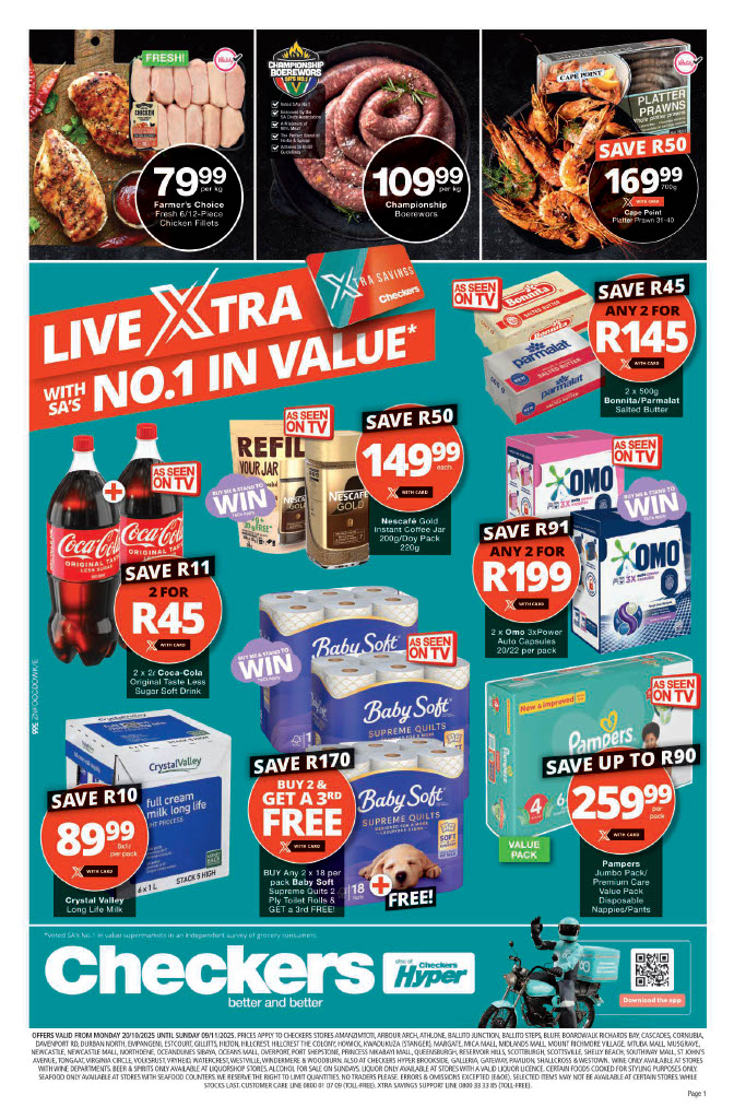 Checkers Month End - KZN Stores - Checkers | My Specials SA | My ...