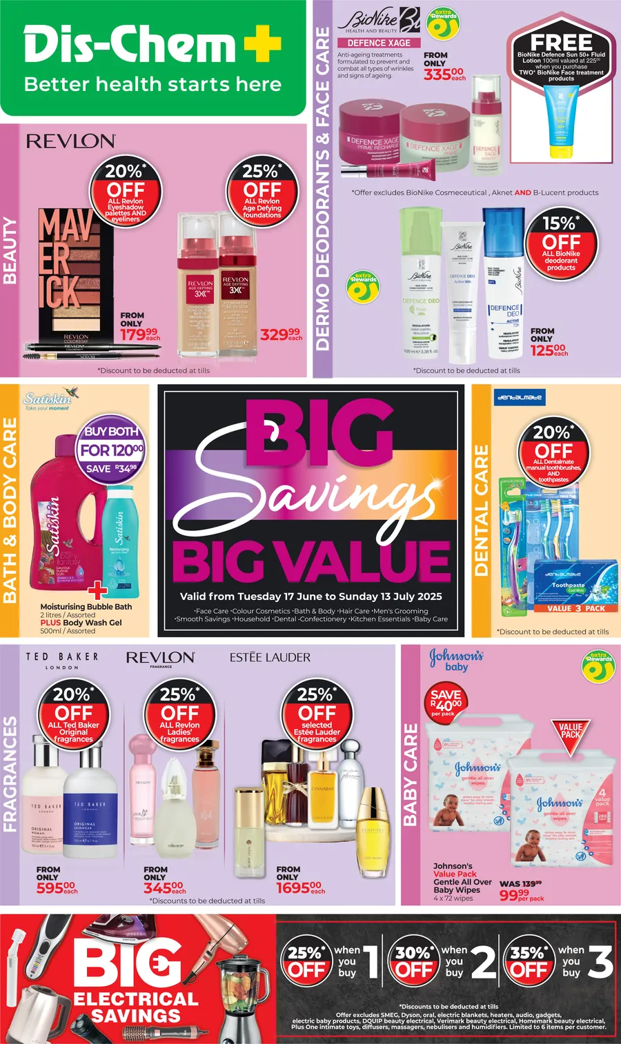Dischem catalogue - Dis-Chem Big Savings (17 June - 13 July 2025) - Valid until 13 July 2025 - Available in South-Africa
