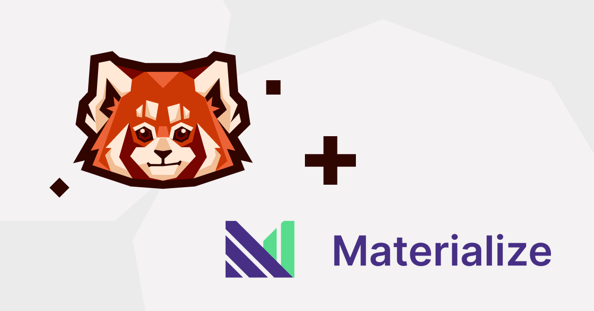 Using Materialize and Redpanda for real-time IoT data streaming