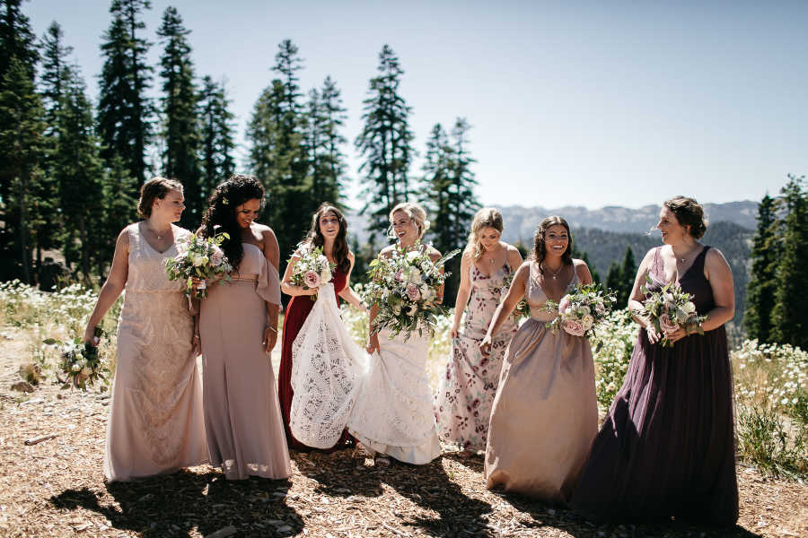 Lake Tahoe Summer Mountain Wedding | Kirsten Noelle