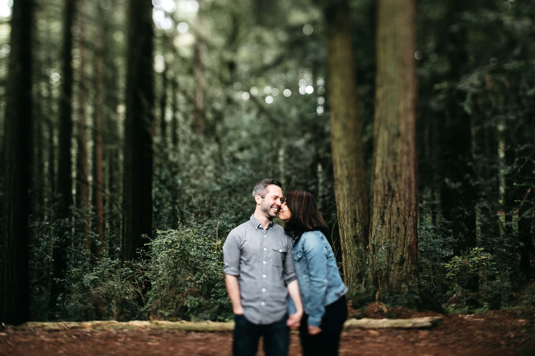 oakland-gloomy-redwood-engagement-session-with-puppy-29