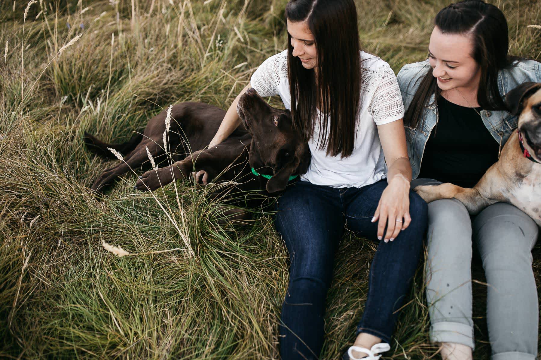 mt-tam-sunset-engagement-session-with-boxer-lab-dogs-4