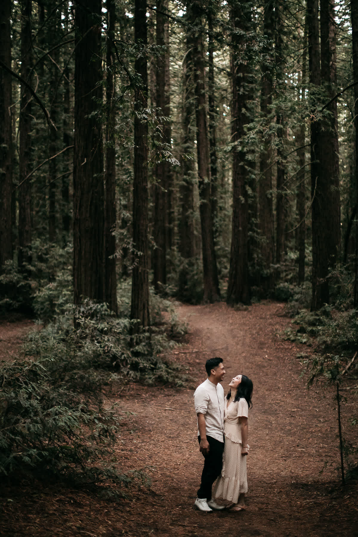oakland-redwoods-fall-golden-light-engagement-session-27