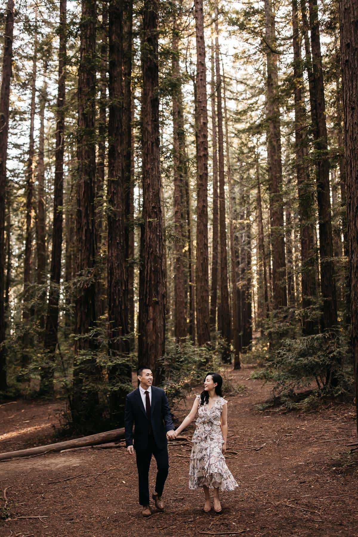 redwoods-coastal-pampas-grass-lifestyle-engagement-session-with-pups-18