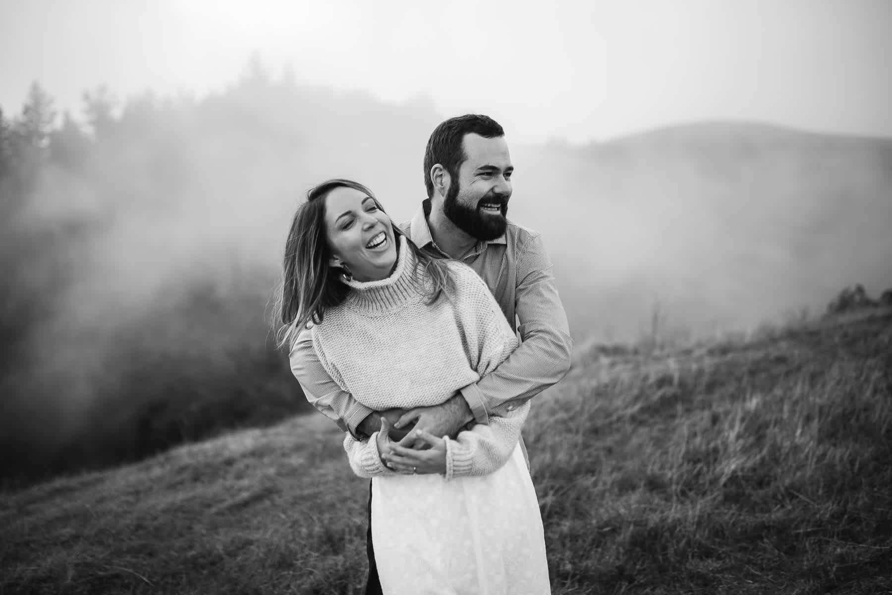 mt-tam-foggy-winter-engagement-session-australian-shepherd-puppy-36