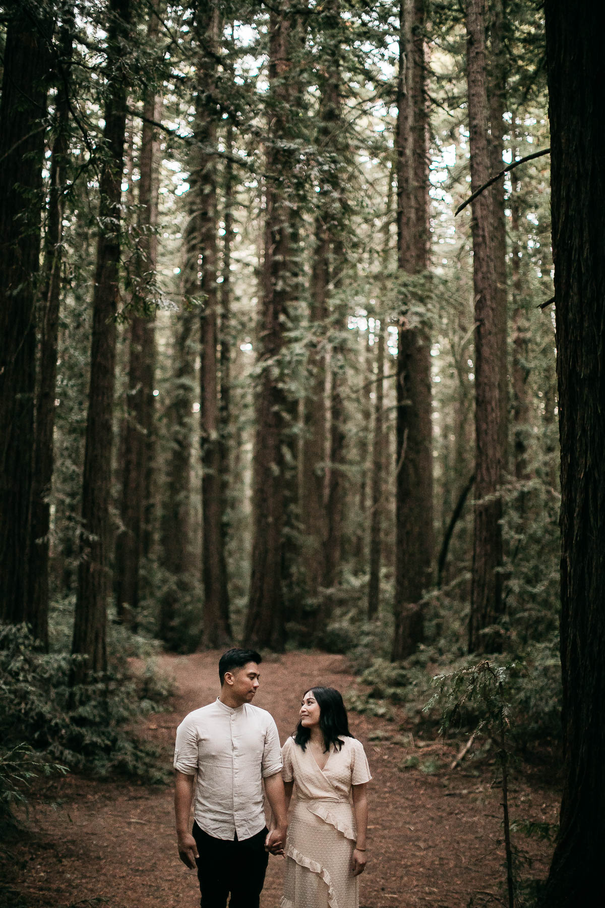 oakland-redwoods-fall-golden-light-engagement-session-26