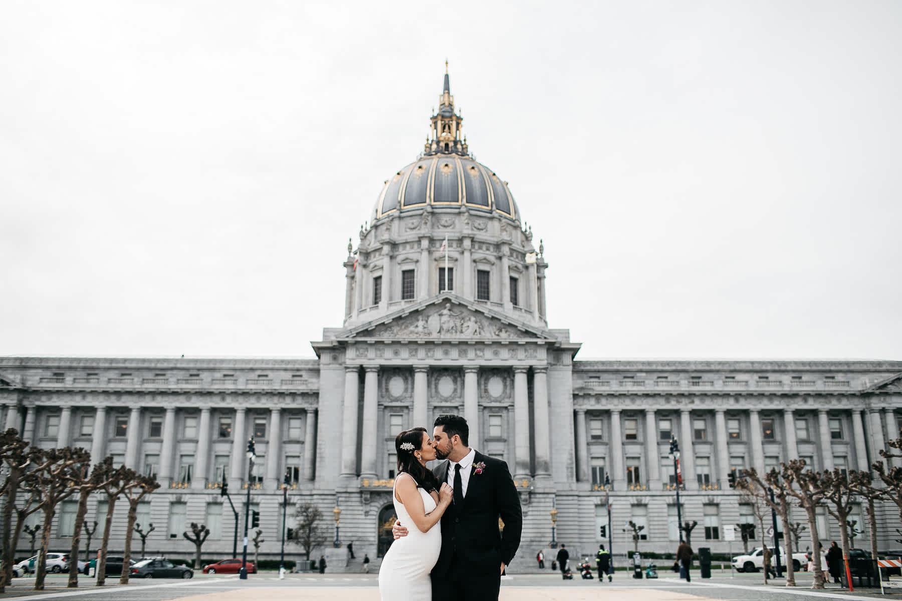 Winter Sf City Hall Elopement Kirsten Noelle