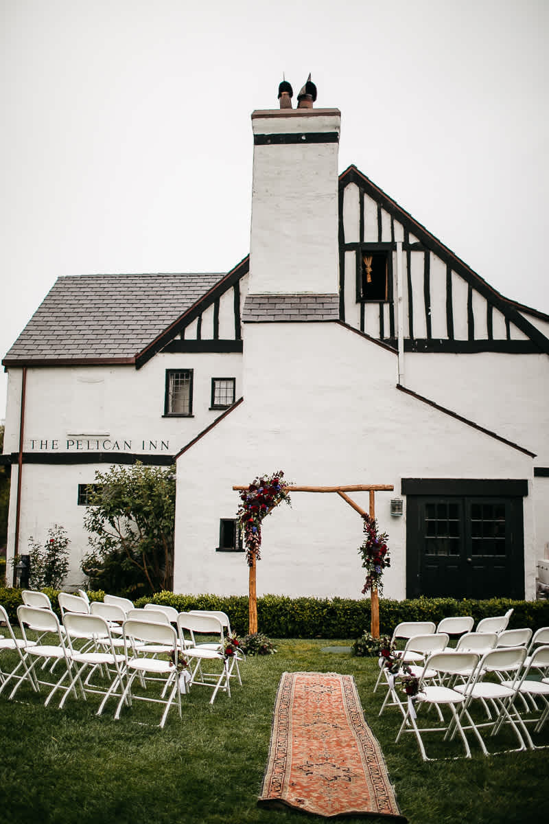 Muir Beach Pelican Inn Wedding Kirsten Noelle