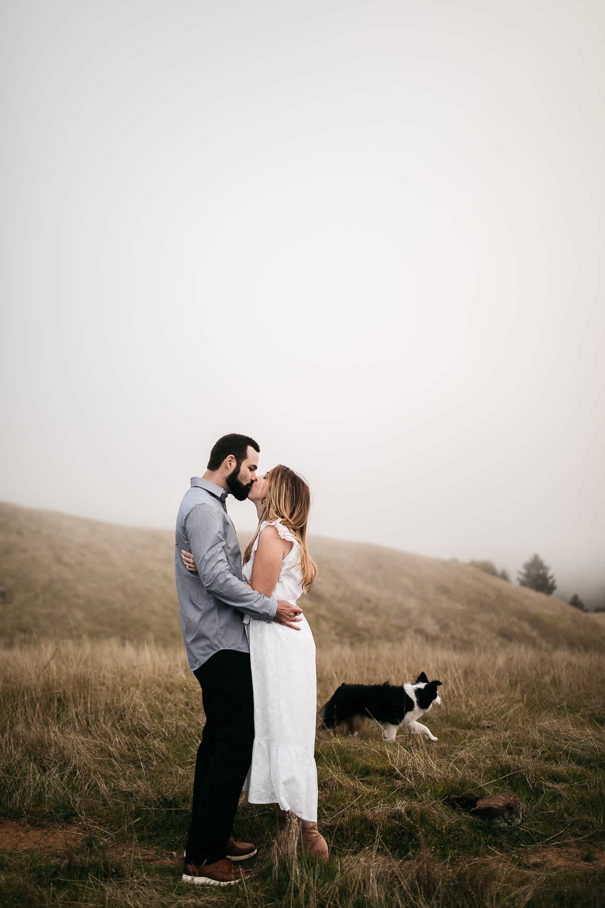 mt-tam-foggy-winter-engagement-session-australian-shepherd-puppy-20