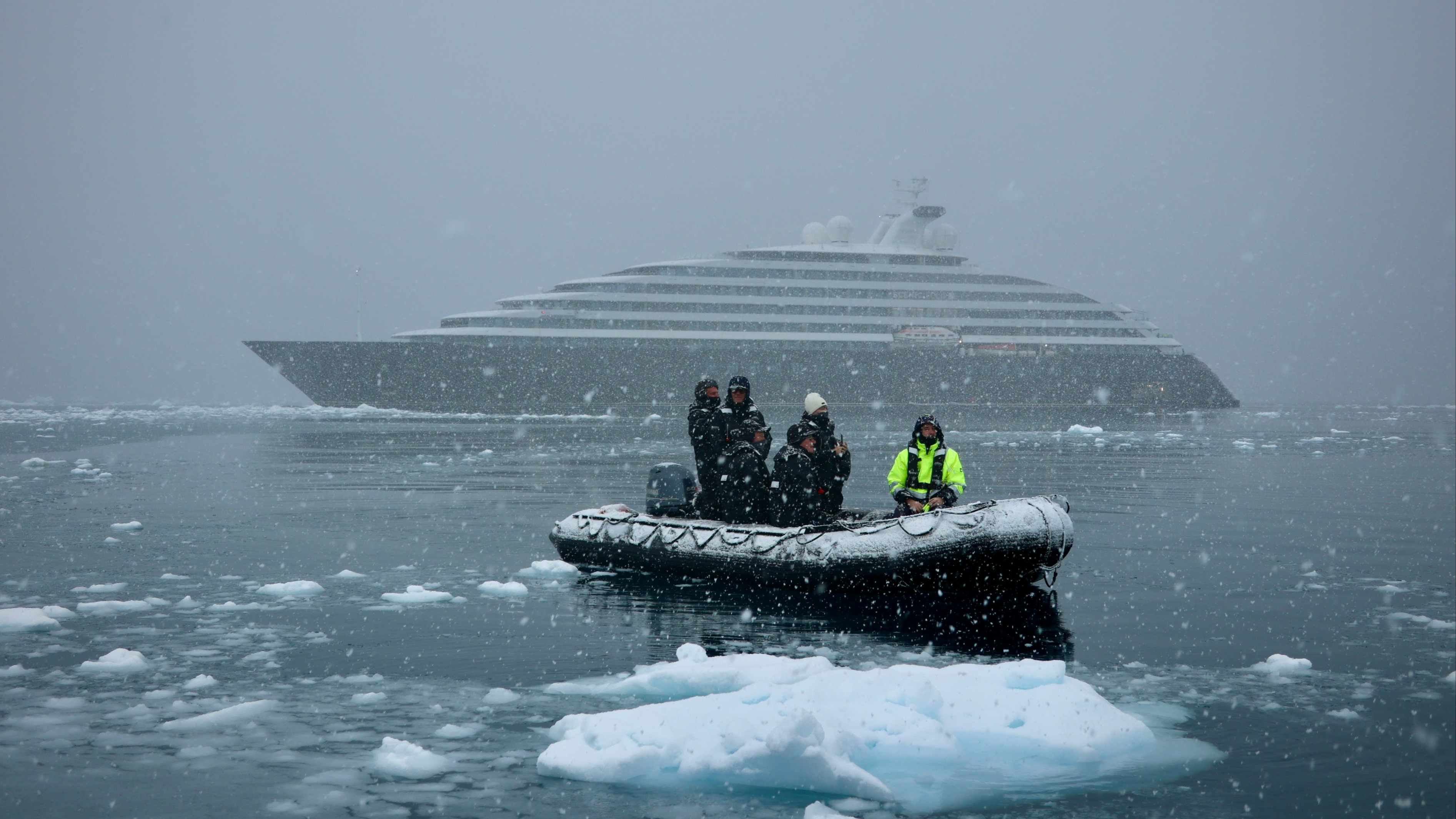 Luxury expedition cruise digital platform interface