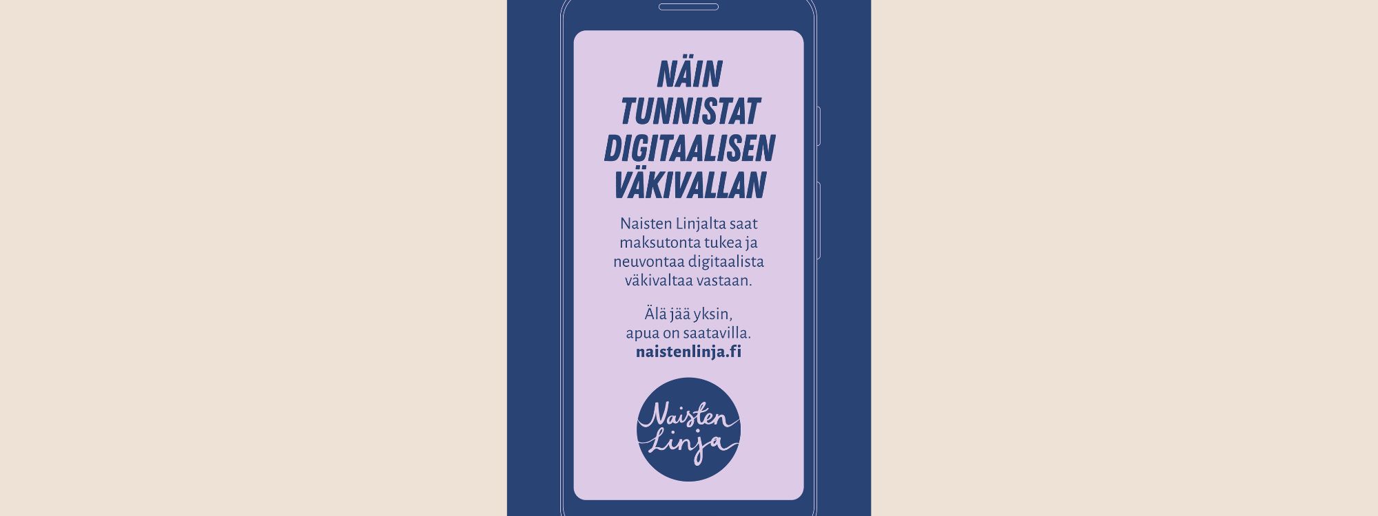 Näin tunnistat digitaalisen väkivallan -esite