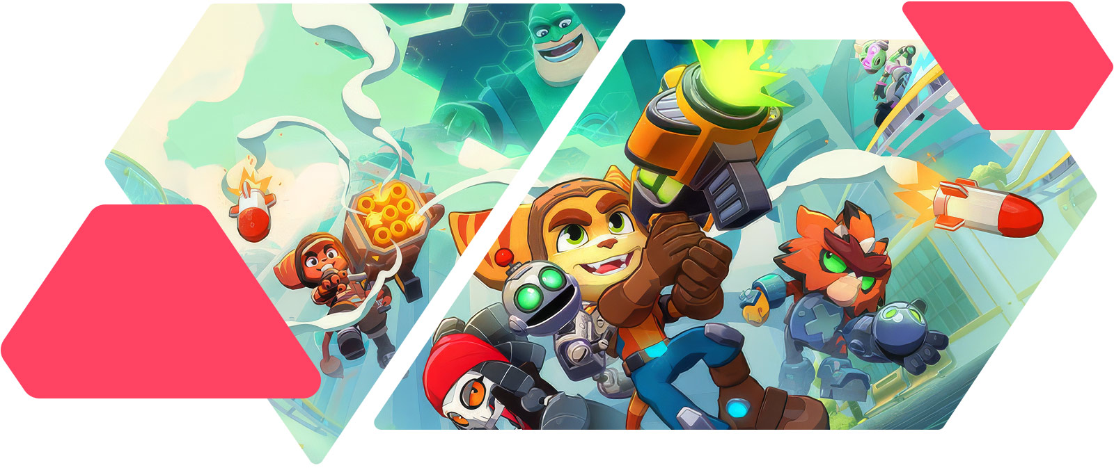 BIBORG OHBIBI RACHET CLANK RANGER RUMBLE HEADER