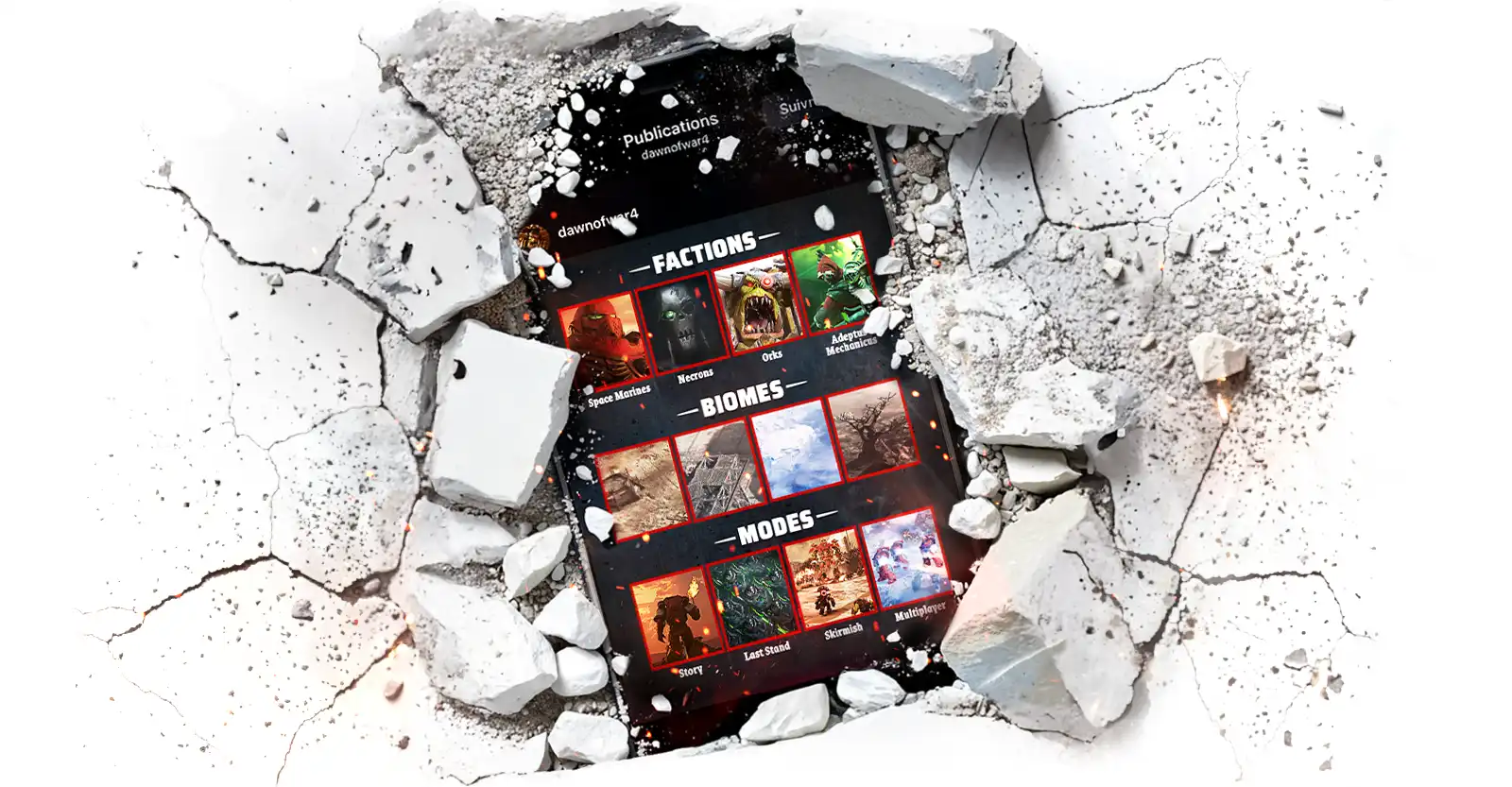 DAWN OF WAR 4 SMARTPHONE CHOOSE ONE 3