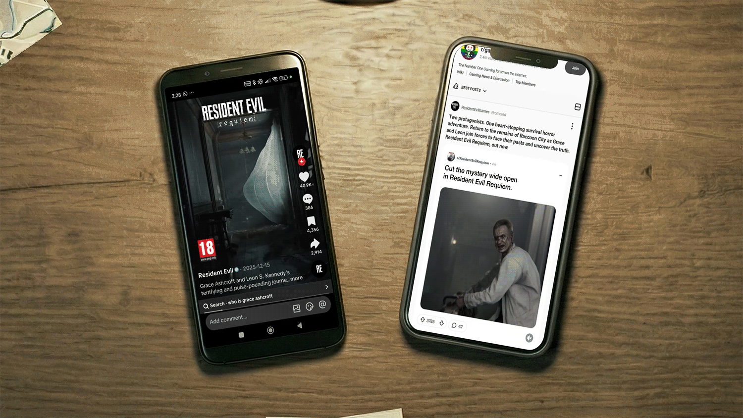 RESIDENT EVIL REQUIEM TIKTOK REDDIT