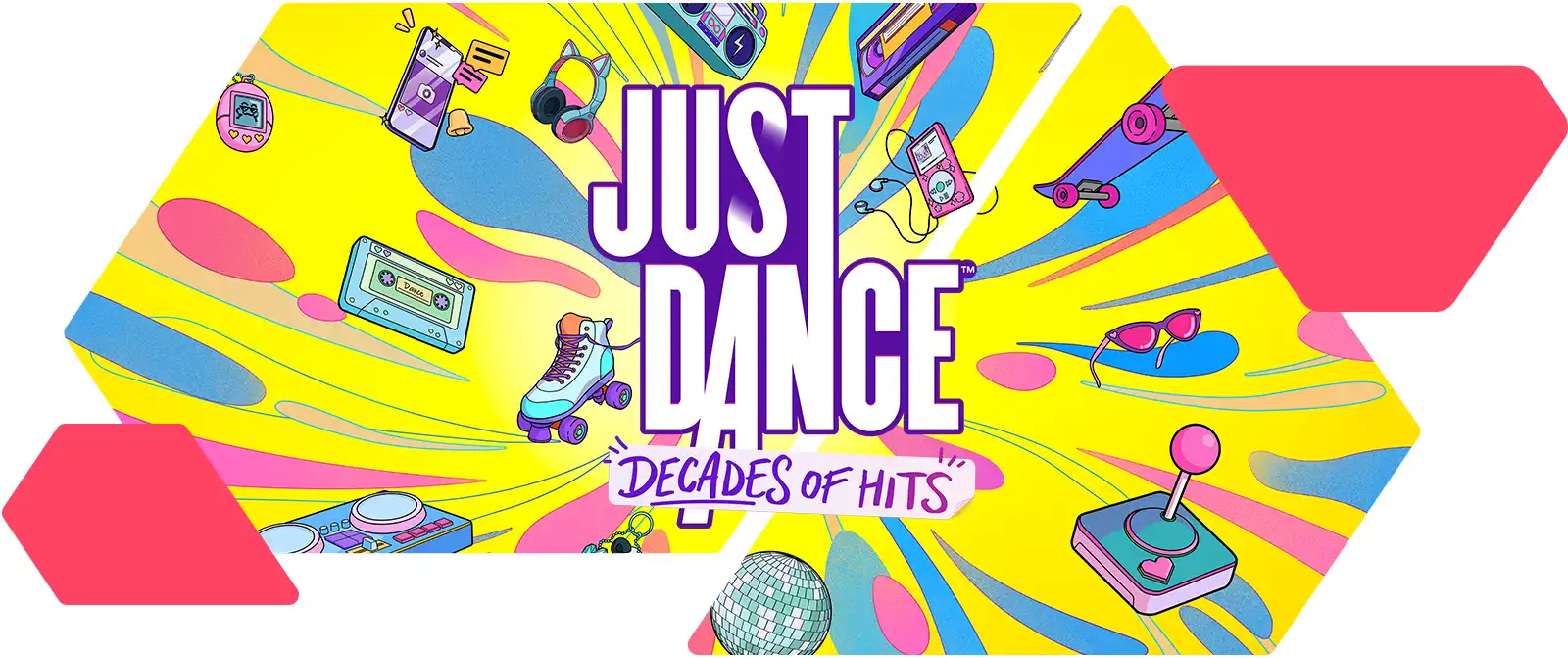 BIBORG UBISOFT JUST DANCE DECADES OF HITS LOGO HEADER