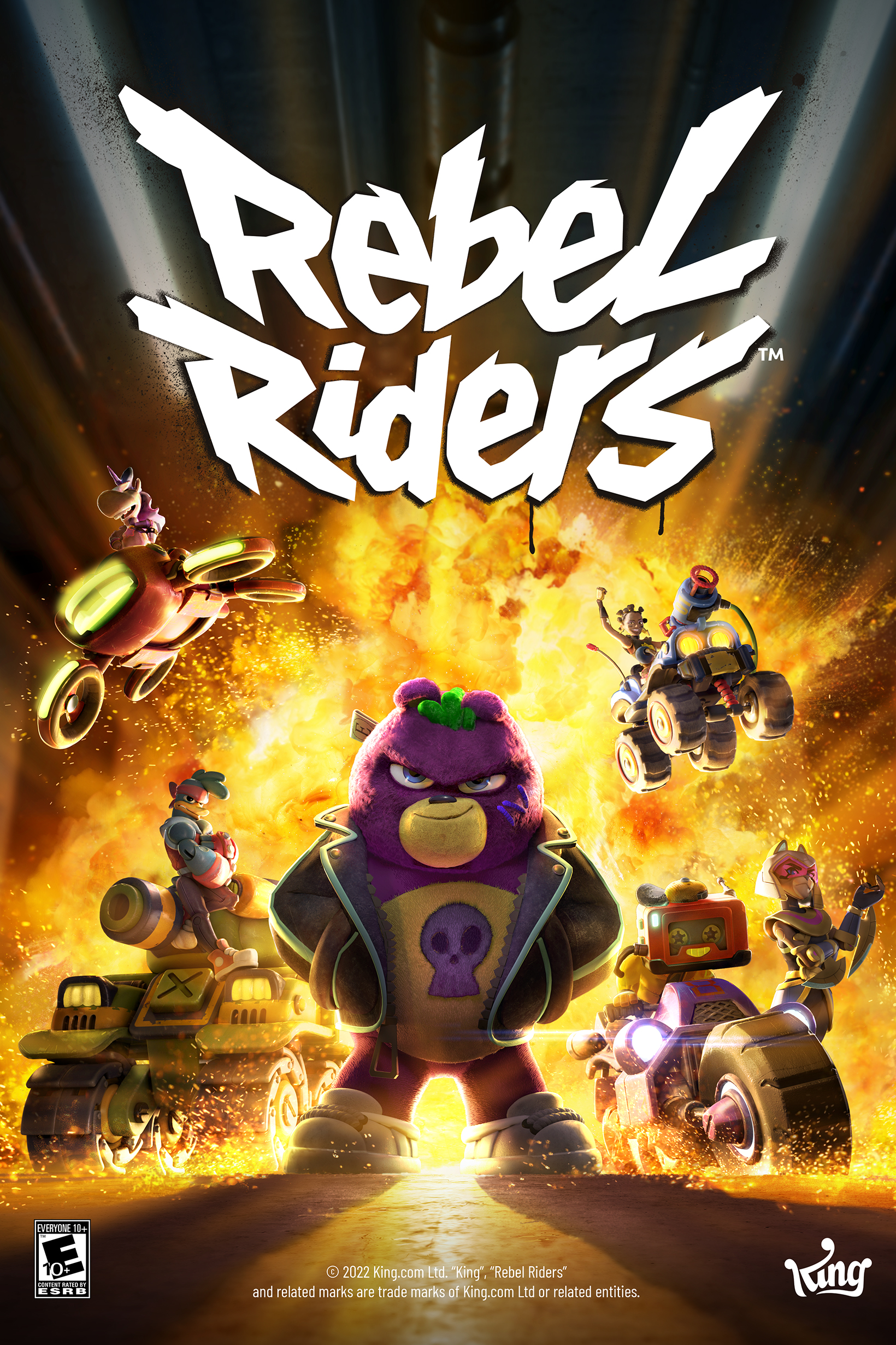 Rebel rider Graphic design