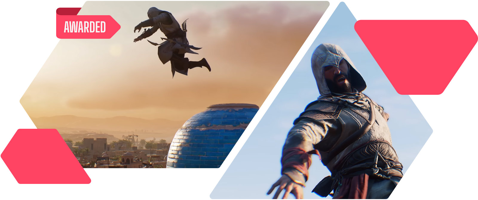 BIBORG UBISOFT ASSASSINS CREED MIRAGE TRAILER HEADER