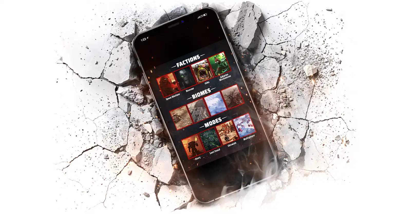 DAWN OF WAR 4 SMARTPHONE CHOOSE ONE 2