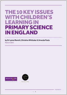 Problem Primary Science Latest evidence on what works in primary science
