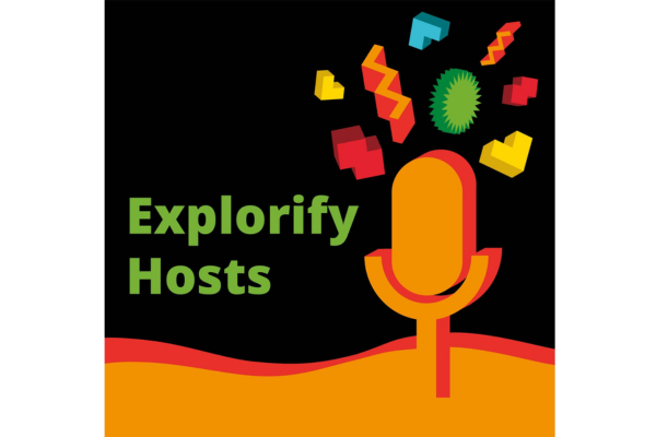 Explorify Hosts podcast logo