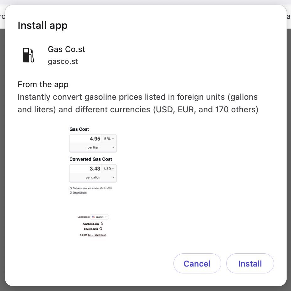 Enhanced PWA Install Prompt