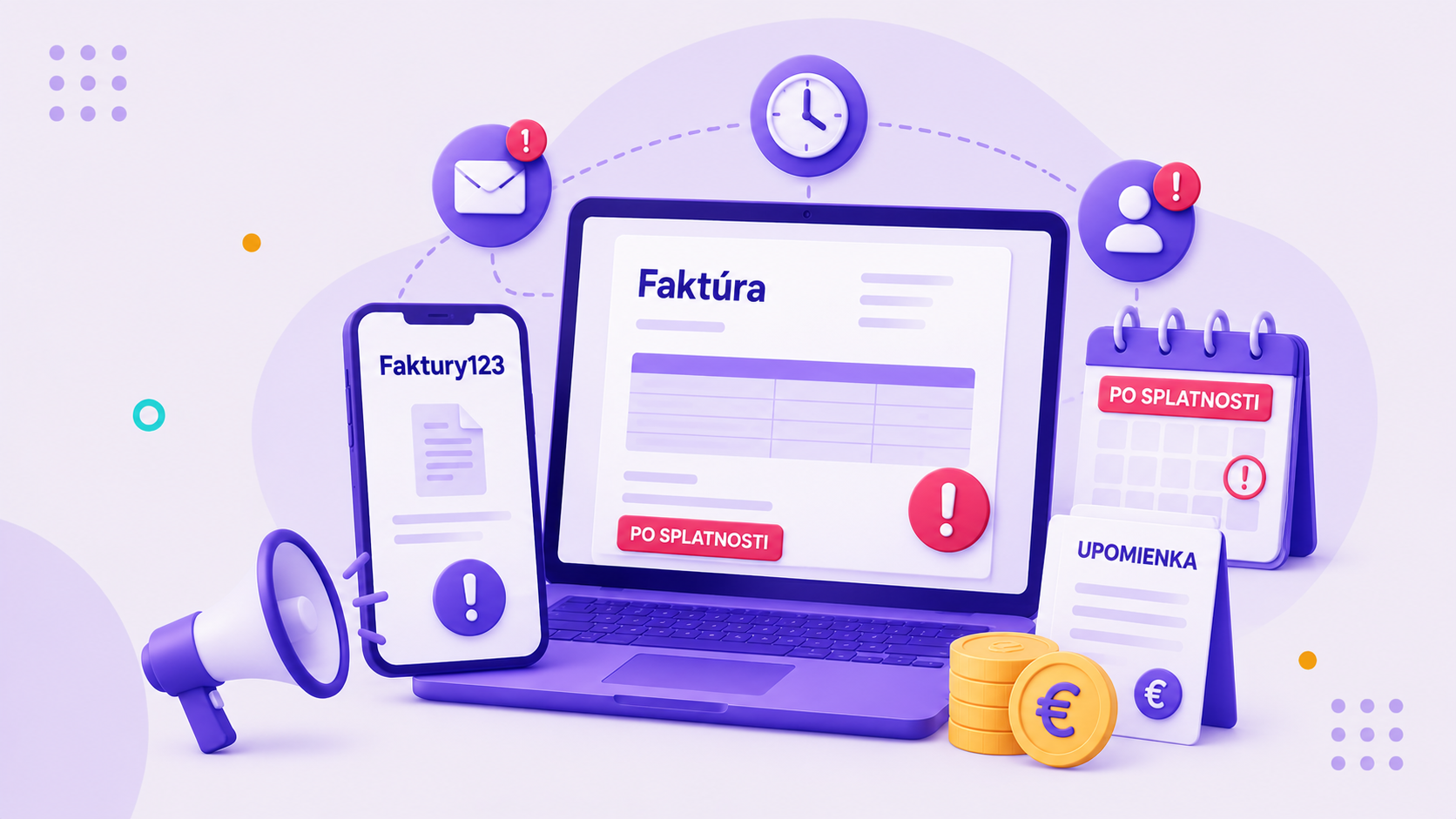 Faktúra po splatnosti: Čo robiť, keď zákazník nezaplatí