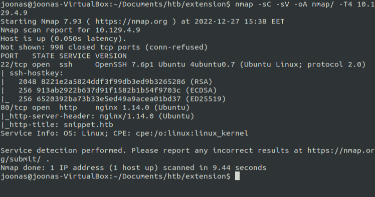 nmap-initial