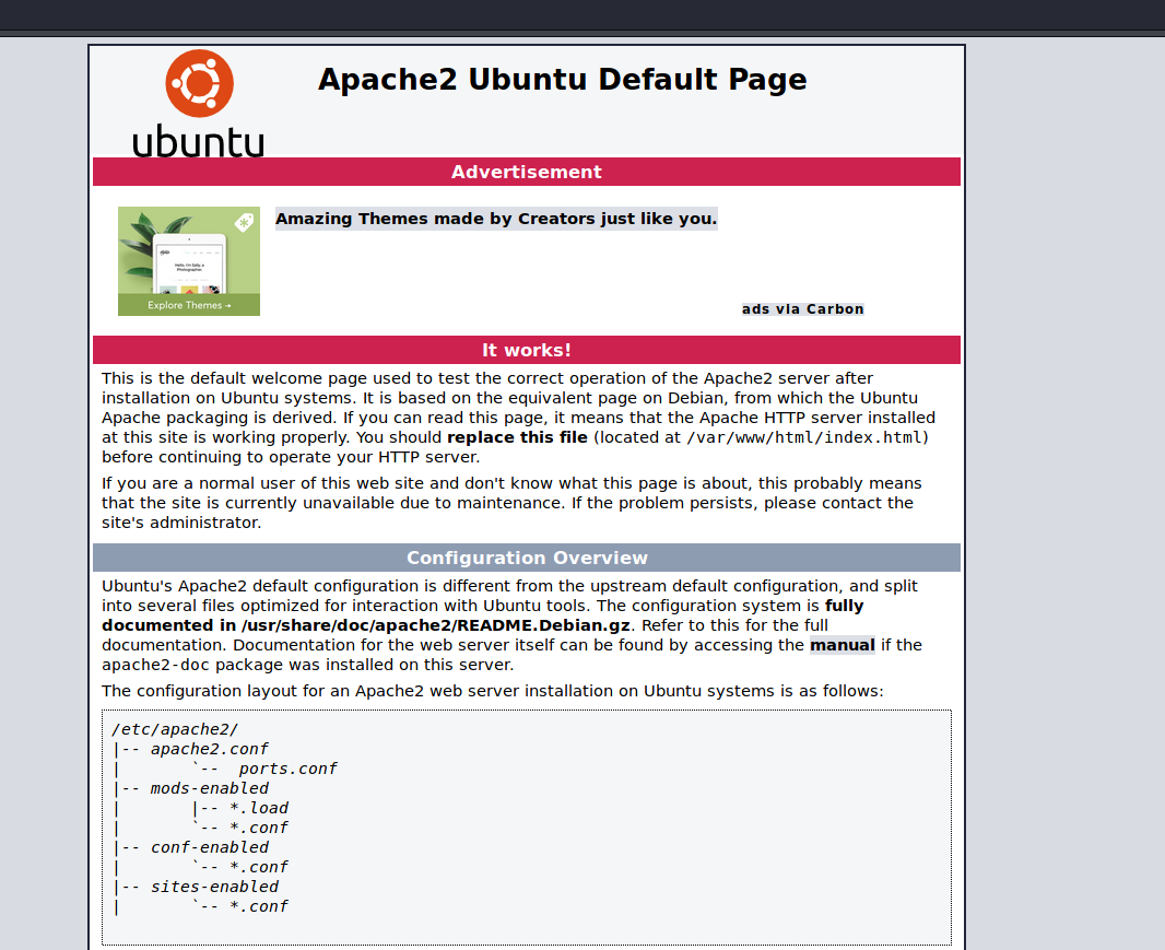 apache-welcome-page