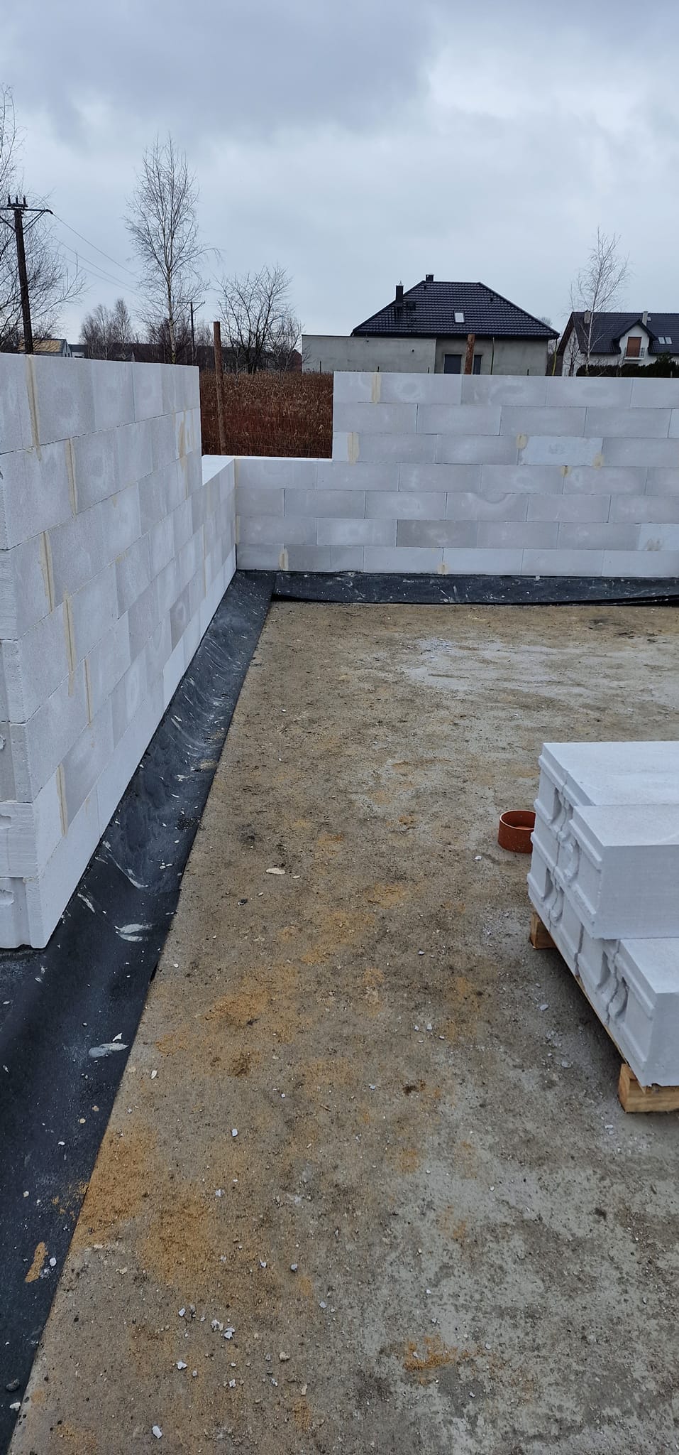 Ściany nośne budynku