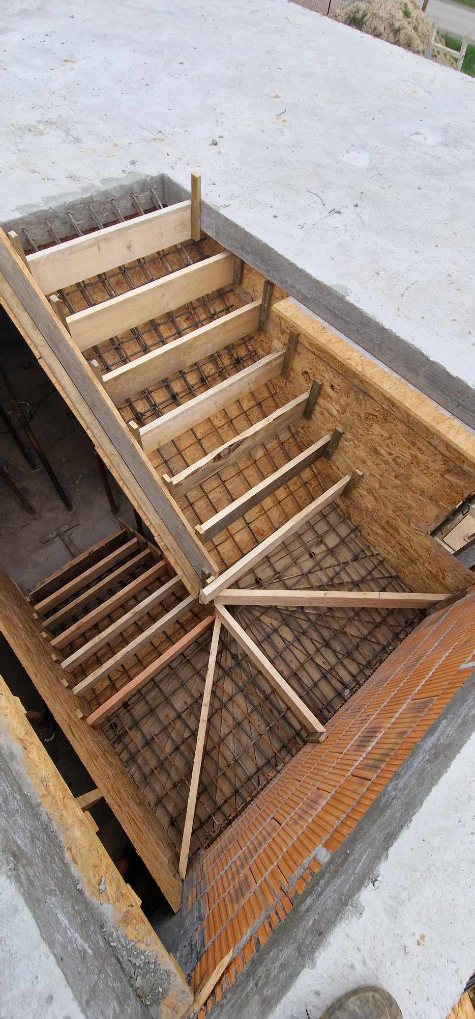 schody zabiegowe góra