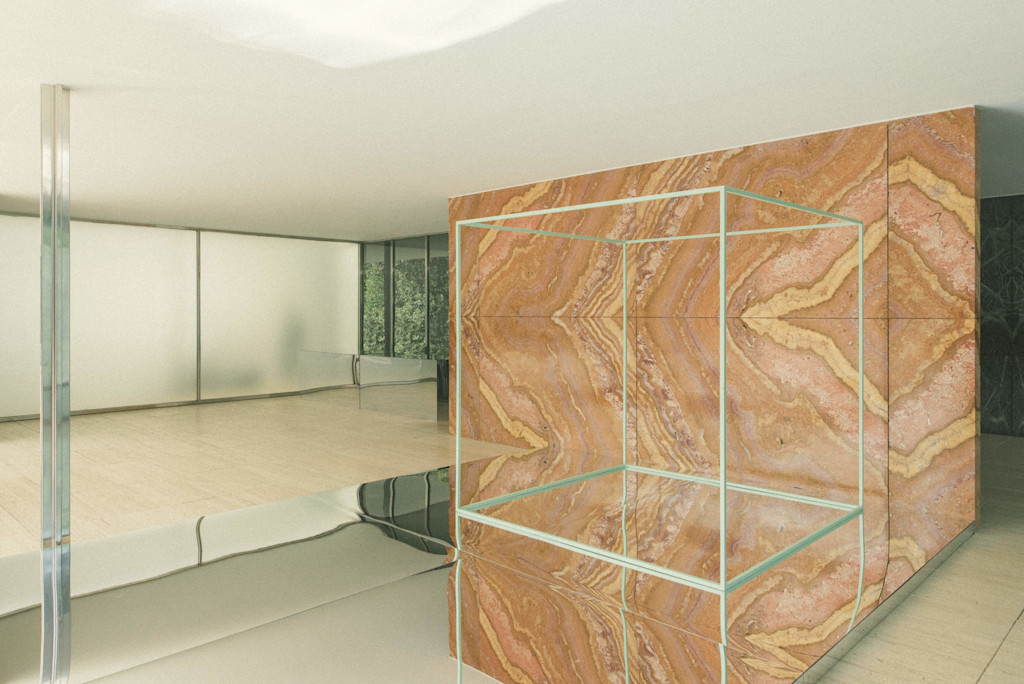 Barcelona Pavilion Intervention La Dichosa