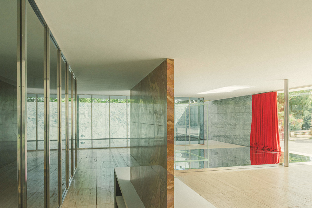 Barcelona Pavilion Intervention La Dichosa II