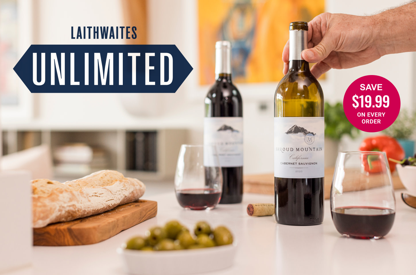 free shipping on wine