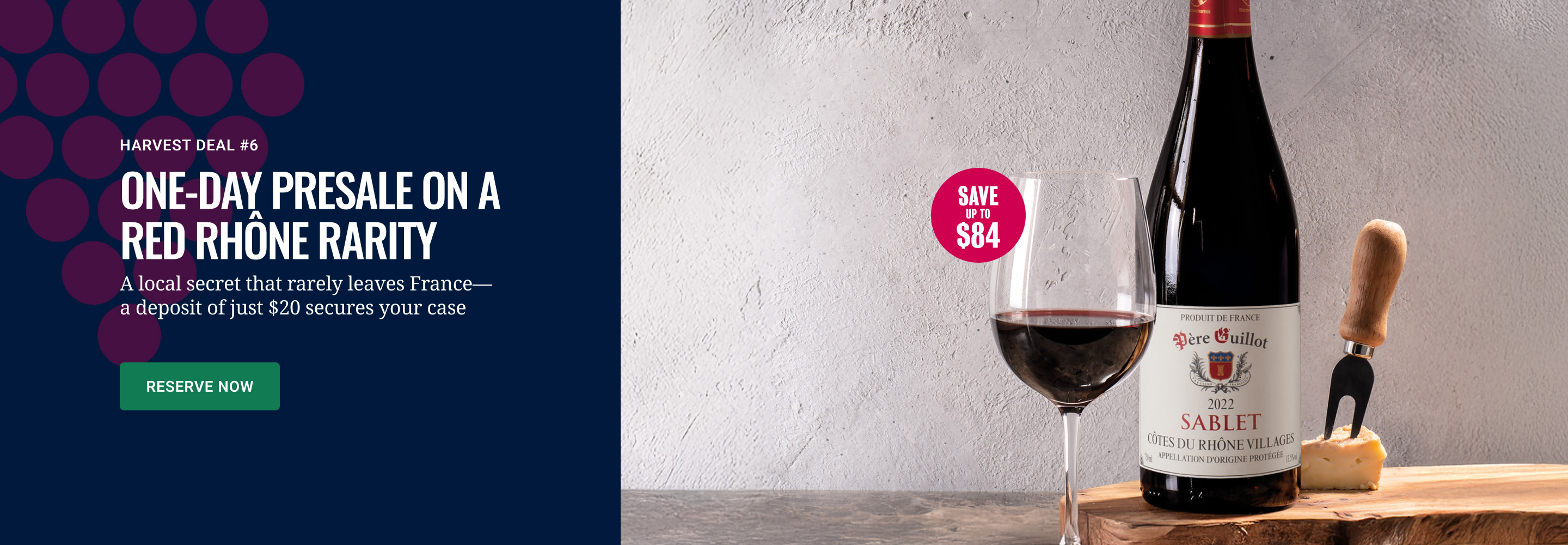 Harvest Deals Rhone Rarity