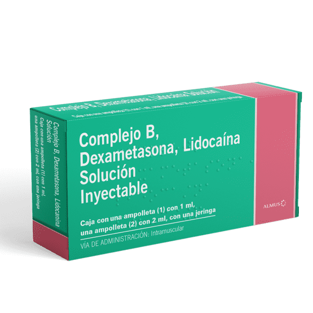 Complejo B Dexametasona, Lidocaína