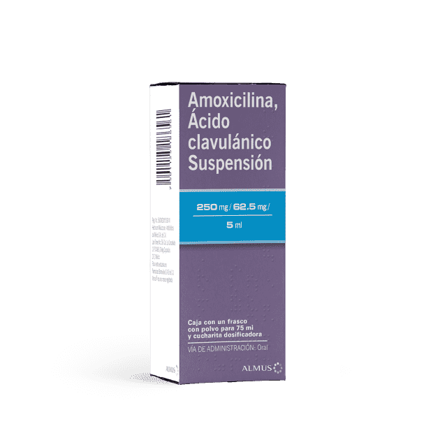 Amoxicilina, Ácido clavulánico Suspensión