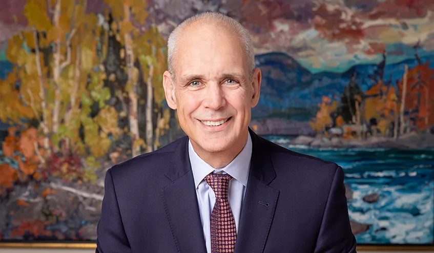 Peter Lindley smiling