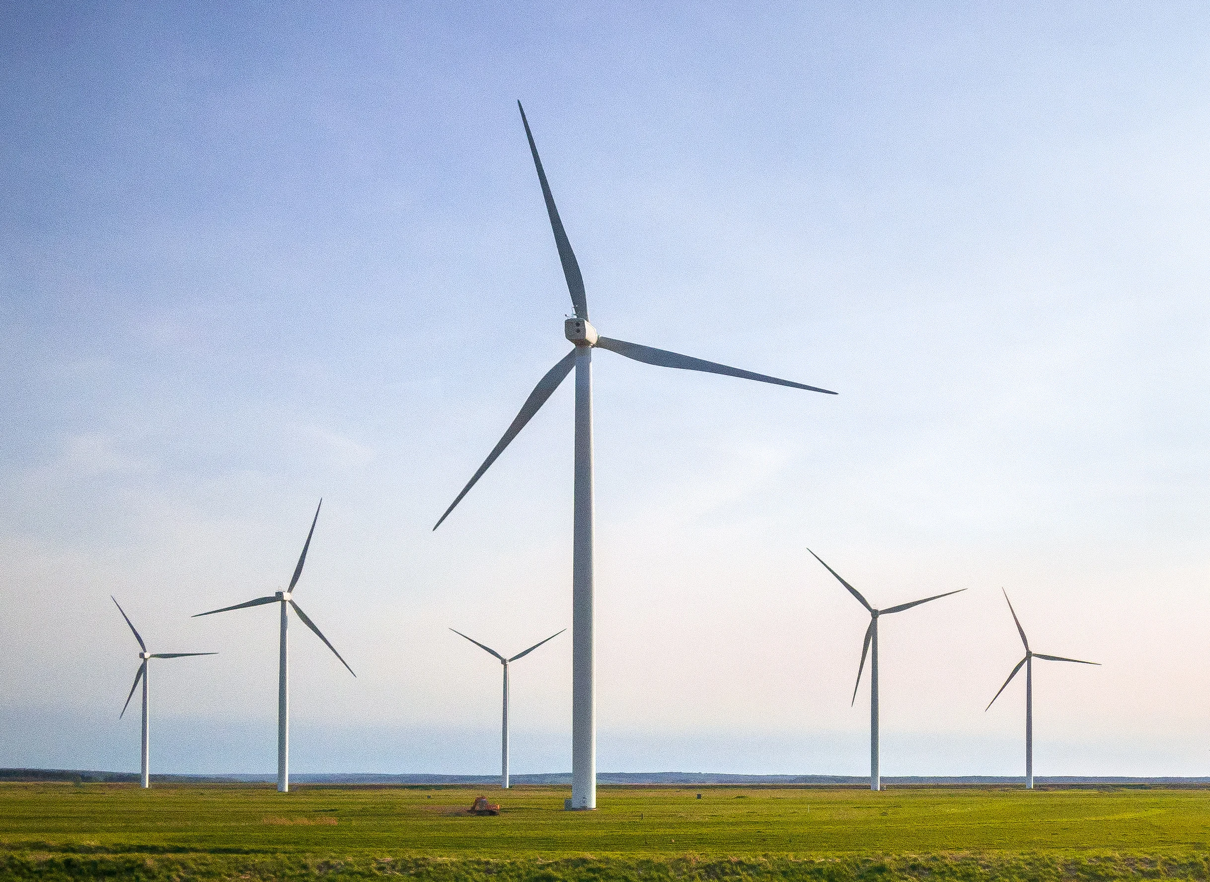 Field of wind turbines