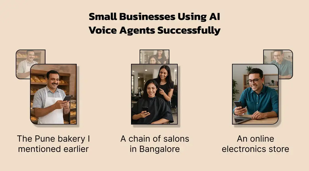 Real-World Examples: Small Businesses Using AI Voice Agents Successfully